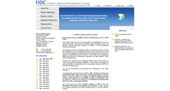 Desktop Screenshot of fidcindia.org